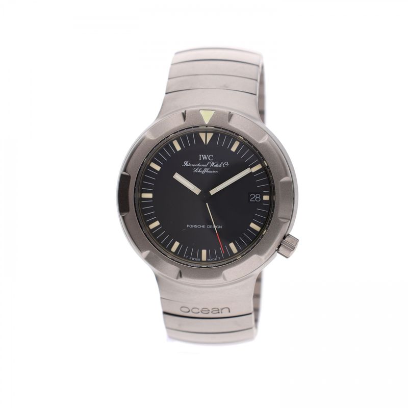 Afbeelding 1 van IWC Porsche Design Ocean 2000 IW3500; Vintage Heren Horloge (Full-Set 1988)