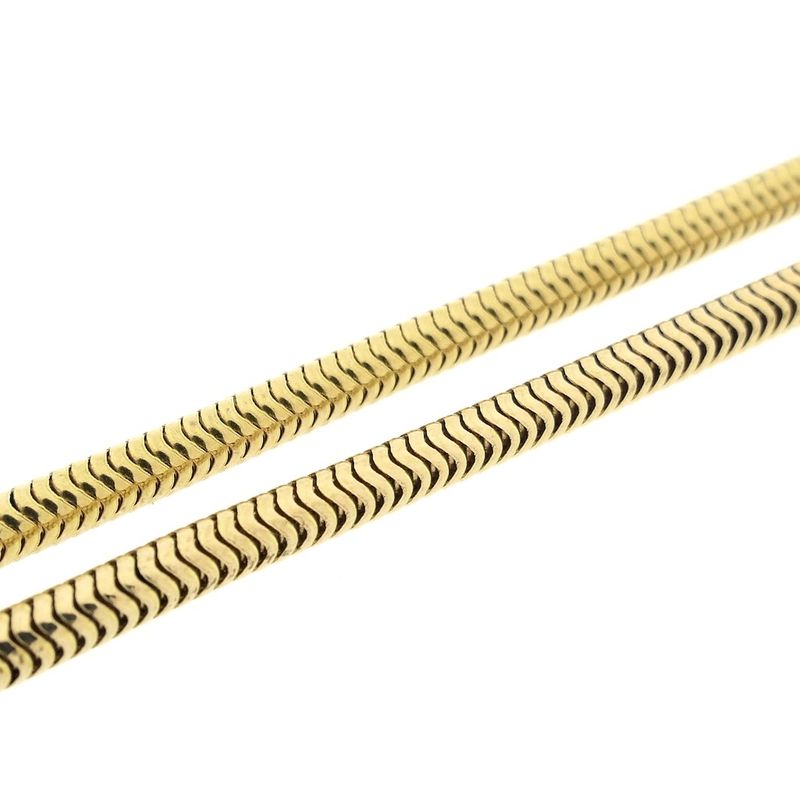 Image 7 of Gold snake link chain