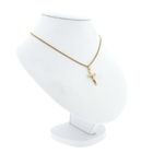 Image 5 of Gold pendant of a cross with corpus.