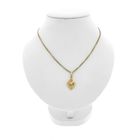 Image 7 of Gold pendant with zirconia.