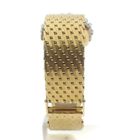 Image 13 of Baume Mercier Vintage; 14k. gouden horloge met briljanten en saffier