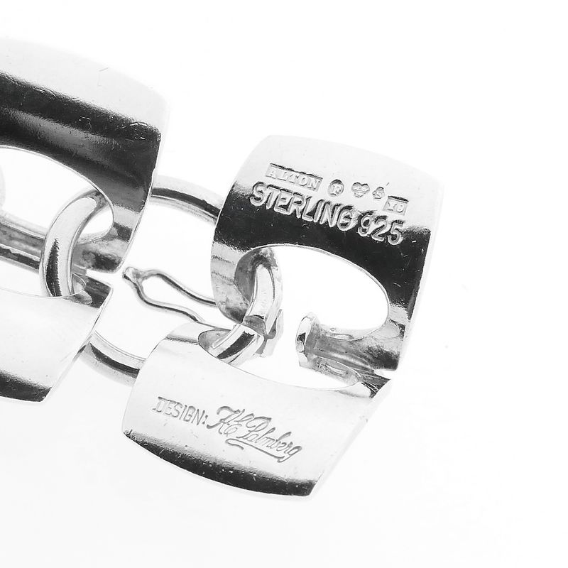 Image 6 of Silver robust bracelet; ALTON | 22 cm