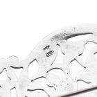 Image 5 of Silver brooch with floral motif