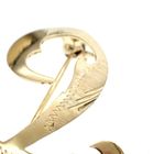 Image 6 of Gold letter brooch; letter T