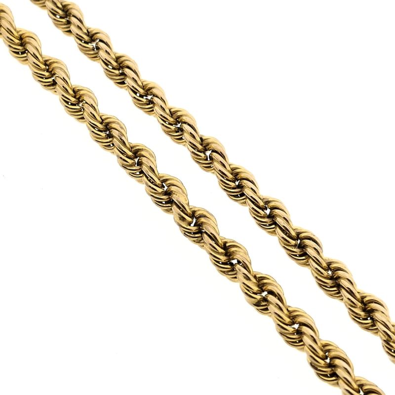 Image 3 of 8 Karat Twisted Link Chain