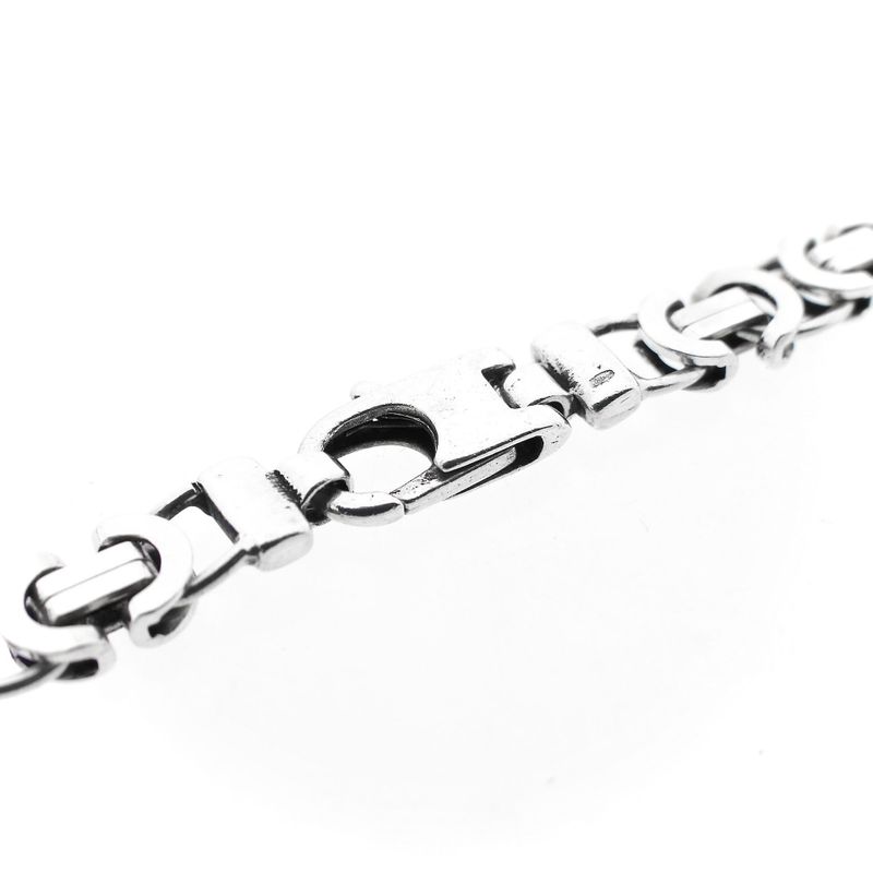 Image 4 of Silver Robust Flat King Link Chain