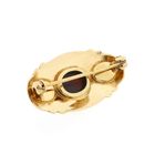 Image 3 of Vintage Gold Brooch with Garnet
