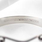 Image 6 of Silver bracelet with a fantasy design; E. Granit & Co | Ø 48 mm