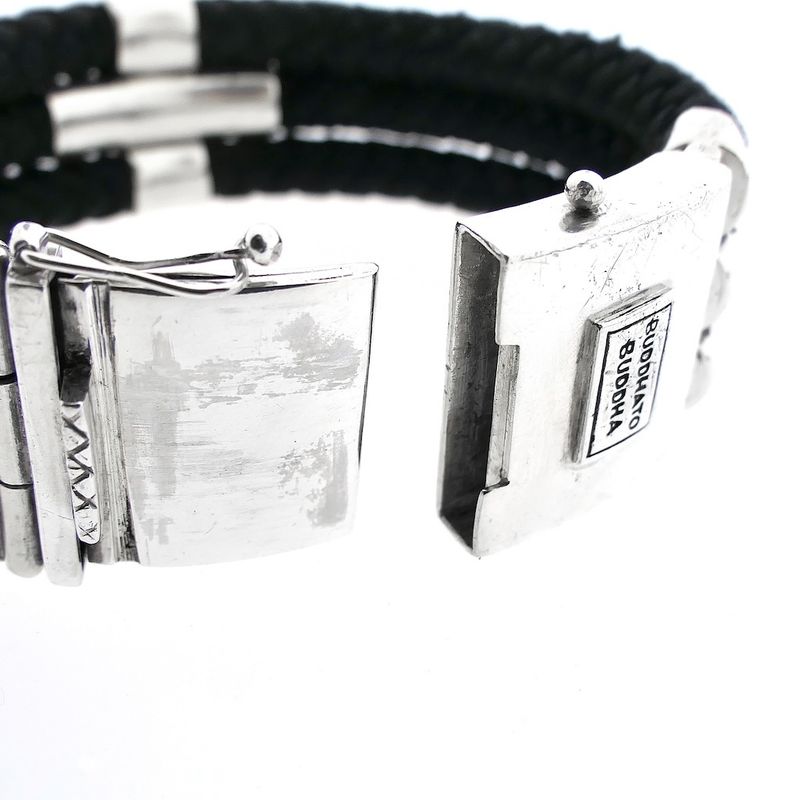 Image 8 of Silver Buddha to Buddha bracelet | 21 cm