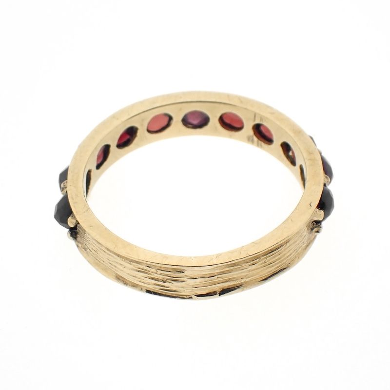 Image 5 of 8-karat ring with garnet stones | Vintage