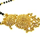 Image 6 of 22-carat gold Indian necklace with onyx stones | 50-60 cm