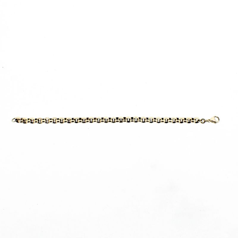 Image 5 of 8-karat Jasseron link bracelet | 19.5 cm