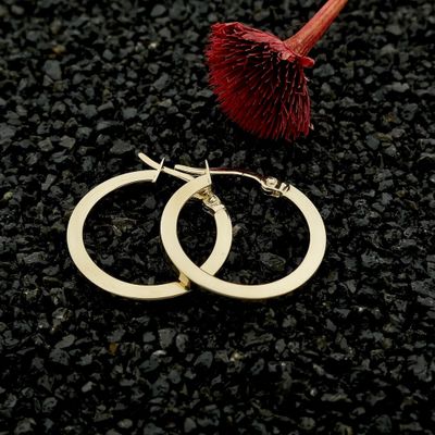 Image 2 of Golden earrings.