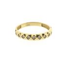 Image 2 of Gold ring with zirconia