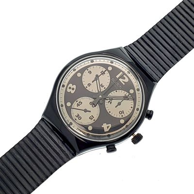 Swatch Moon Shadow; Chronograph watch | SCB110 Image 1 of Swatch Moon Shadow; Chronograph watch | SCB110