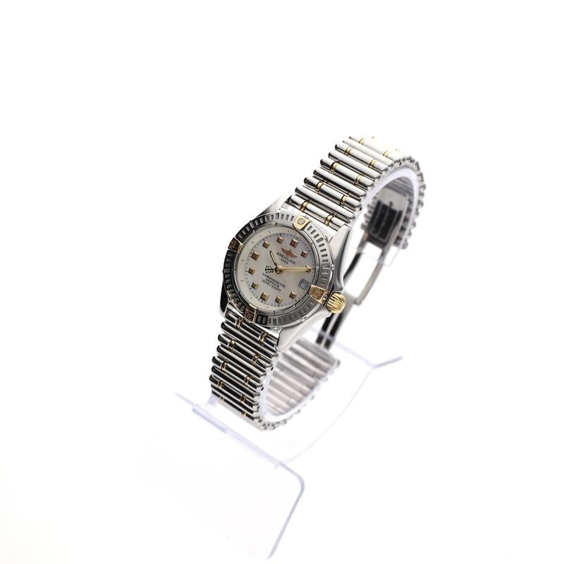 Image 2 of Breitling Callistino 'Mother of Pearl' Gold/Steel Women's Watch