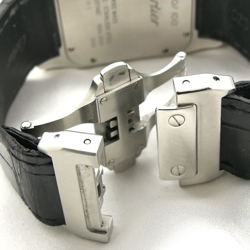 Image 18 of Cartier Santos 100 XL Automatic W20076X8/2656; Automatic men's watch