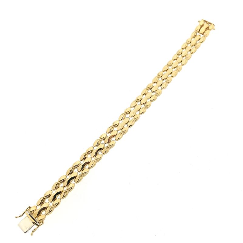 Image 7 of Golden Bismarck Link Bracelet
