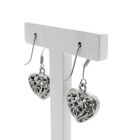 Image 3 of Silver earrings with heart