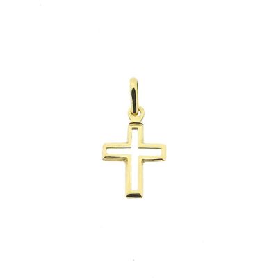 Image 1 of Gold pendant of a cross