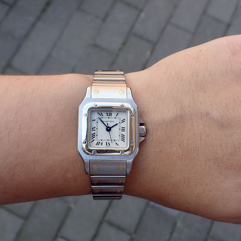 Image 13 of Cartier Santos; Automatic Women's watch