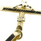 Image 5 of Gold pendant of a cross with corpus | INRI