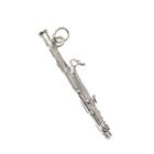 Image 2 of Silver pendant; Bassoon