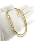 Image 9 of Gold foxtail link necklace