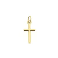 Gold pendant of a cross