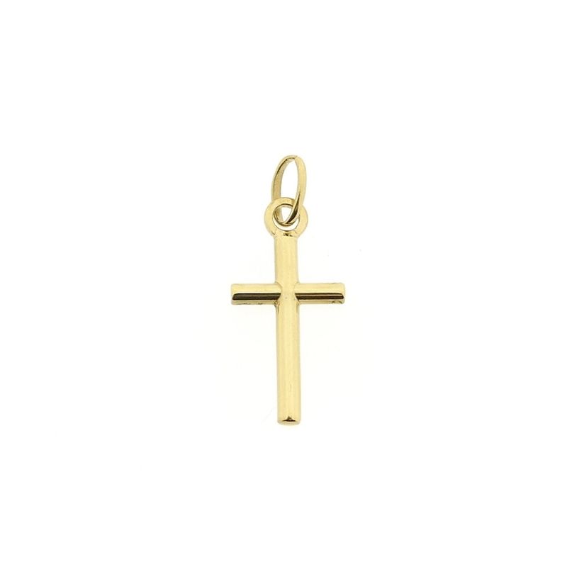 Image 1 of Gold pendant of a cross