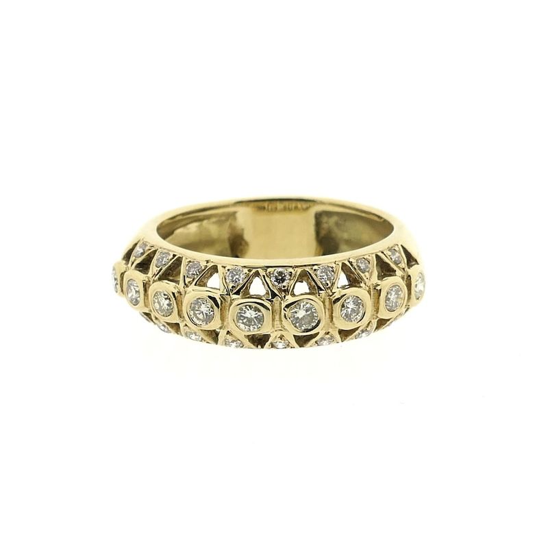 Image 3 of Gold ring with diamond | 0.48 ct.