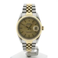 Rolex Datejust 36mm 16233; Automatic gold/steel watch