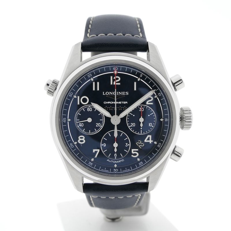 Image 17 of Longines Spirit Chronometer Chronograph L3.820.4; Automatic men's watch