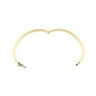 Image 4 of Gold slave bracelet with diamonds; Size S/M