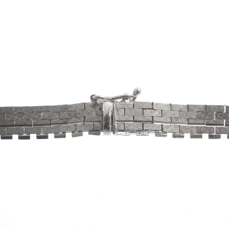 Image 9 of Silver matte fantasy necklace | 43 cm