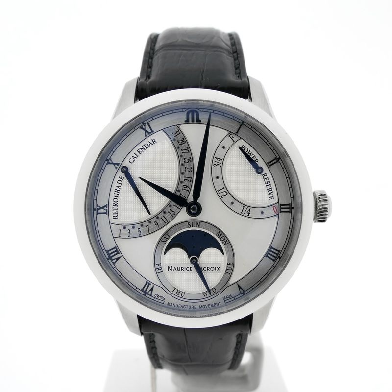 Image 23 of Maurice Lacroix Masterpiece Moon Retrograde MP6588; Automatic men's watch
