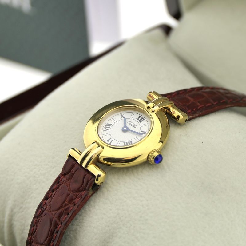 Image 15 of Cartier 'Must de Vermeil' 1902; Ladies watch