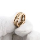 Image 7 of Vintage Gold Ring with Geometric Pattern