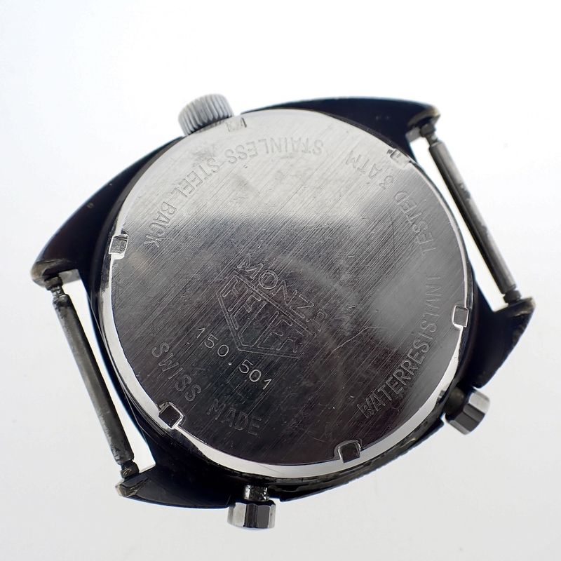 Image 4 of Heuer Monza Chronograaf; Vintage heren horloge