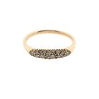 Image 3 of Rose Gold Ring with Diamonds; Approx. 0.28 ct.