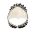 Image 5 of Silver ring with oriental design