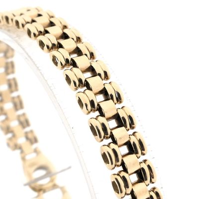 Image 2 of Gold fantasy link bracelet