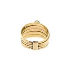 Image 6 of 18K Gold Harem Ring with Gemstones