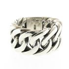 Image 4 of Silver Buddha to Buddha ring | Chain