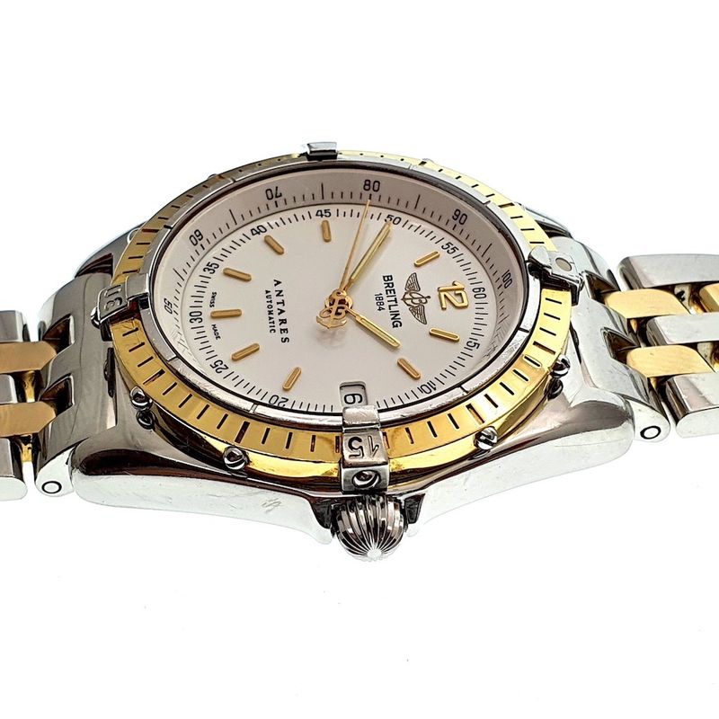 Image 11 of Breitling Antares; Men's watch on pilot strap