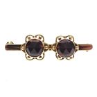 Image 1 of Vintage gold brooch with garnet