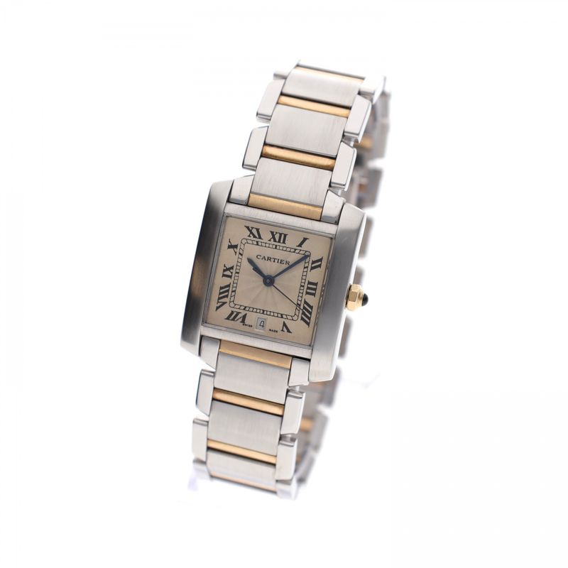 Image 2 of Cartier Tank Française 2302 W51005Q4; Automatic Watch