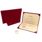 Image 7 of Cartier Gold Ring with Diamonds; 0.60 ct.