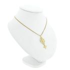 Image 4 of Gold pendant of a Huguenot cross