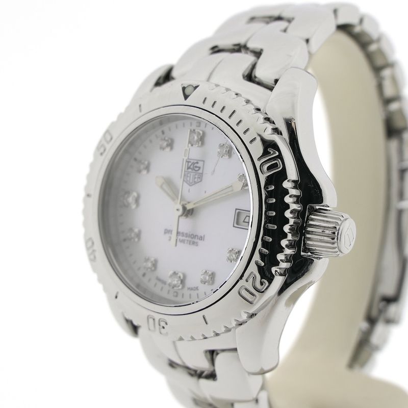 Image 2 of TAG Heuer Link 'Mother of Pearl'; Women's watch with diamonds